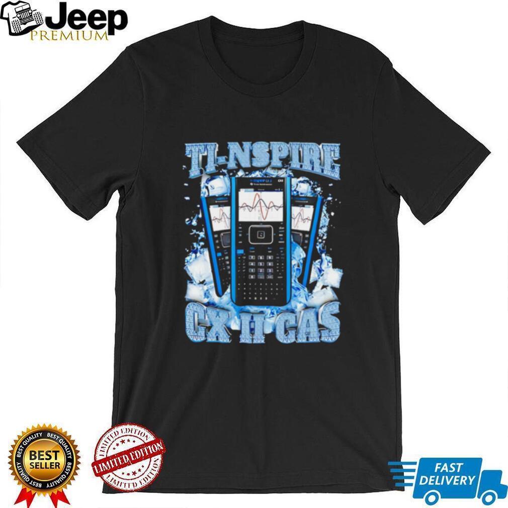 Texas Instruments TI Nspire CX II CAS icy graphic shirt