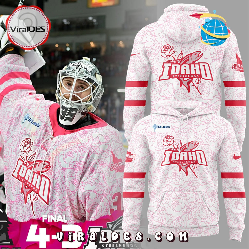 Idaho Steelheads Pink In The Rink Hoodie