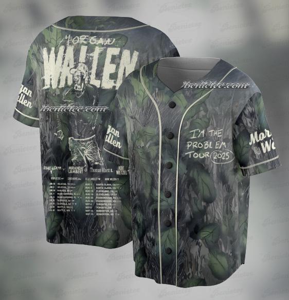 Morgan Wallen I'm The Problem Tour Miami Jersey