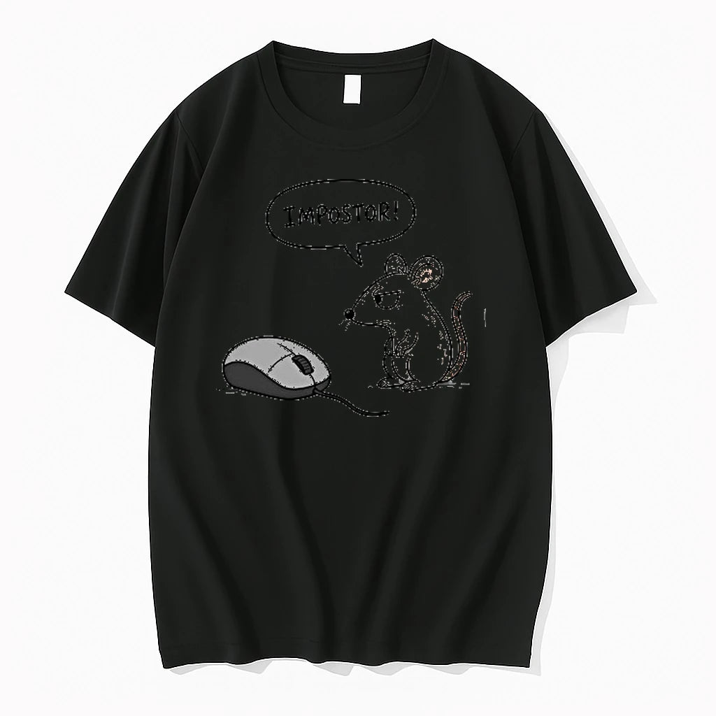 Impostor Mouse Funny Rat Among Us Rodent 0 Tshirts Sweater