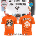 In Memory Of Jim Donovan 1956 – 2024 Orange Hoodie, Long Pants