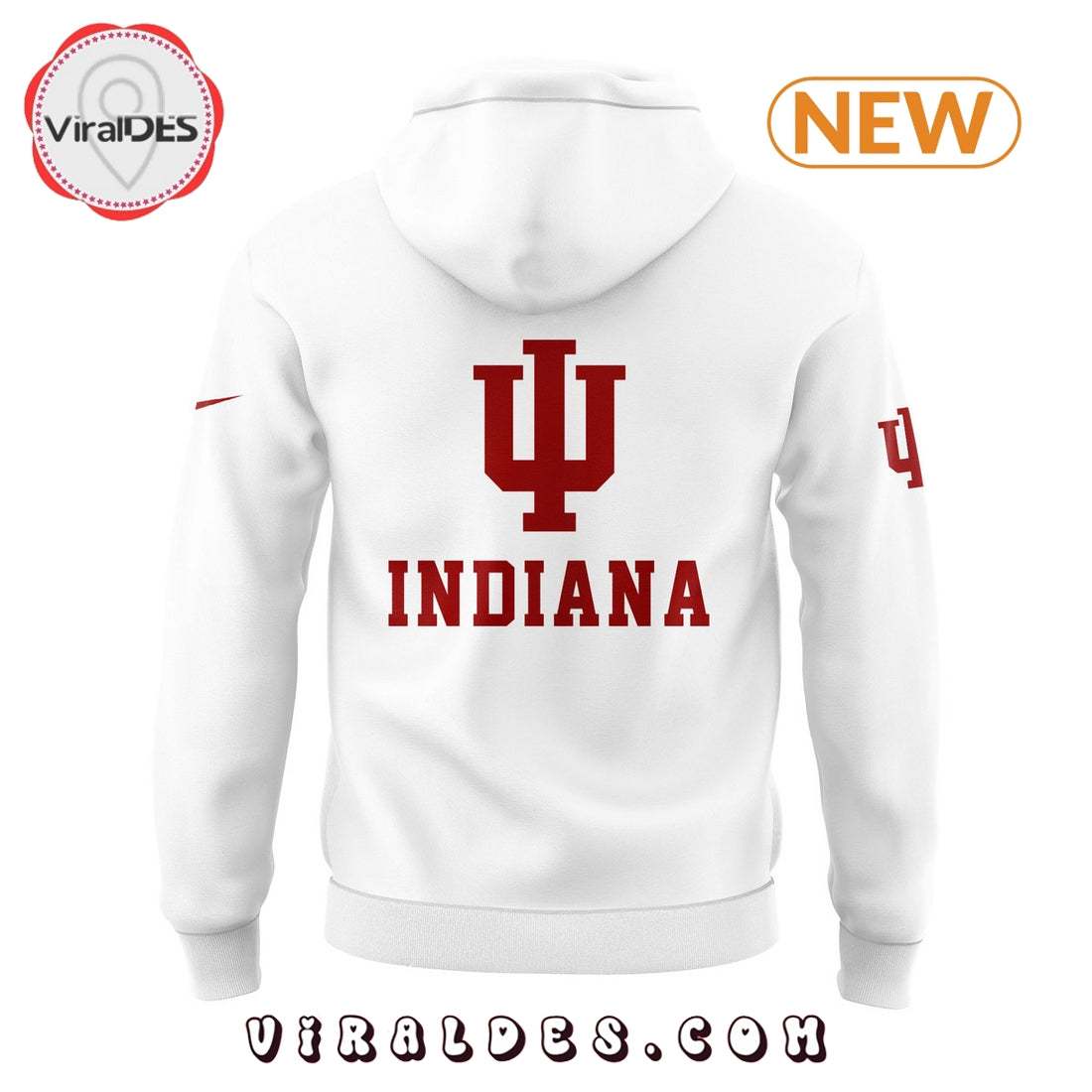 Indiana Men’s vs Everybody White Hoodie, Jogger, Cap