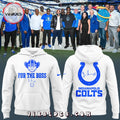 Indianapolis Colts For the Boss White Hoodie