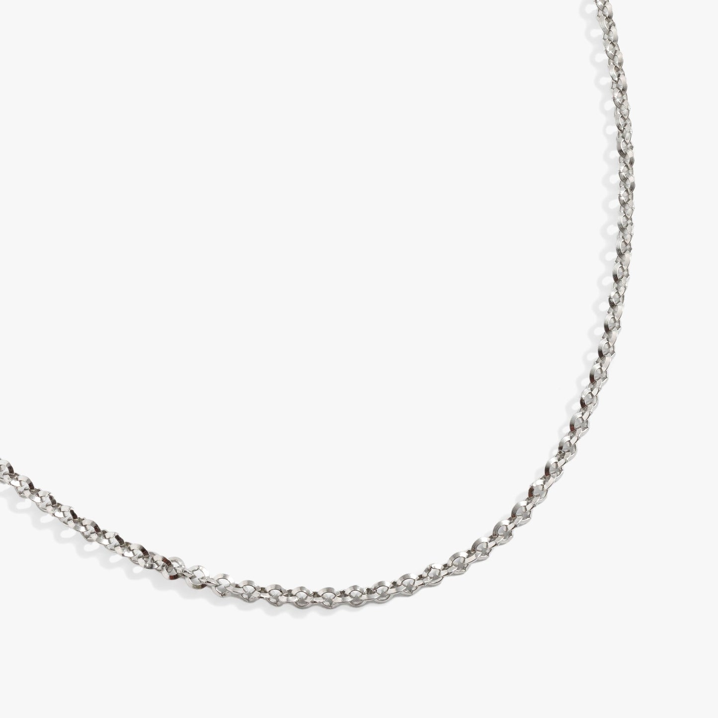 Faceted Rolo Charm & Layering Necklace