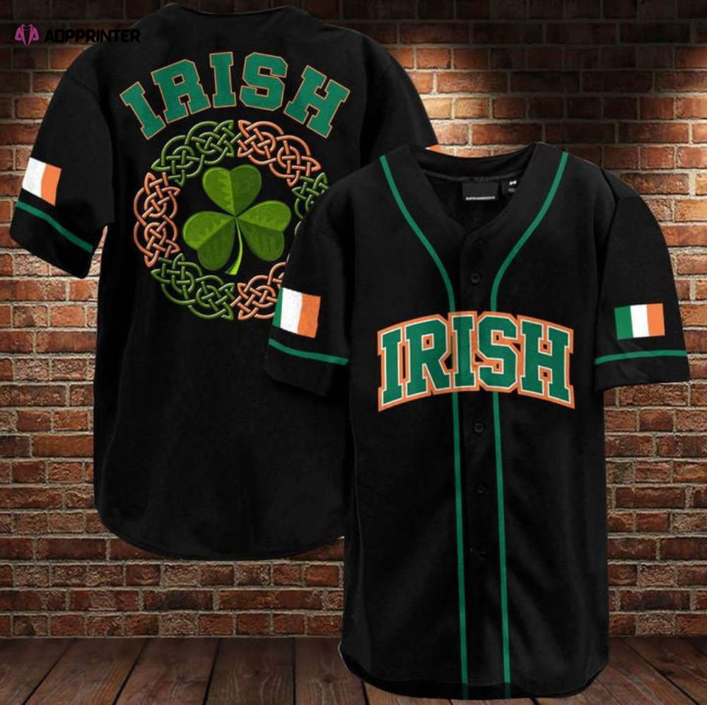 Irish Celtic Baseball Jersey | Colorful | Adult Unisex | S - 5XL Full Size - Aopprinter