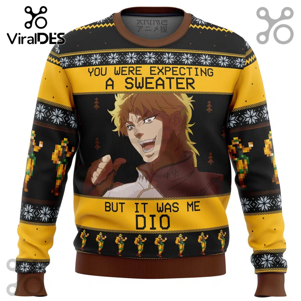 It Was Me Dio Jojo’s Bizarre Adventure Ugly Sweater 2025