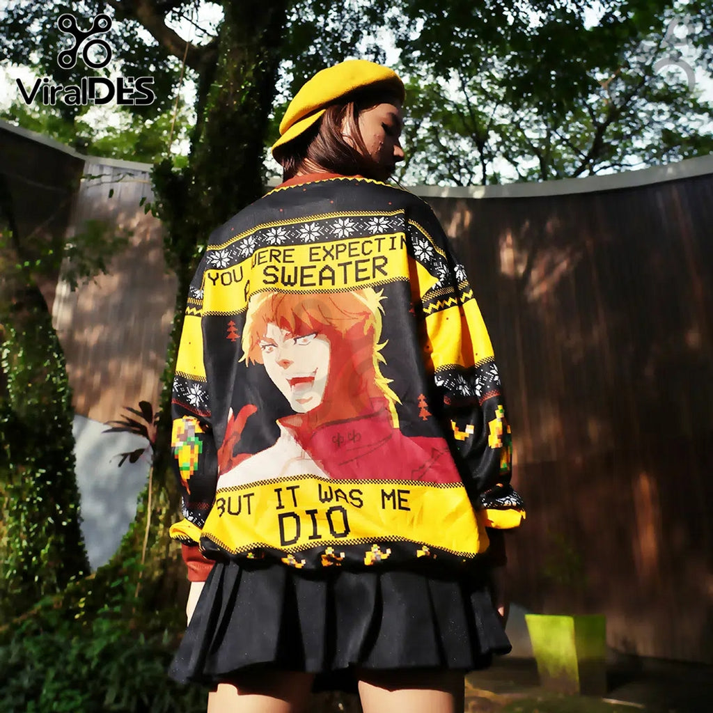 It Was Me Dio Jojo’s Bizarre Adventure Ugly Sweater 2025