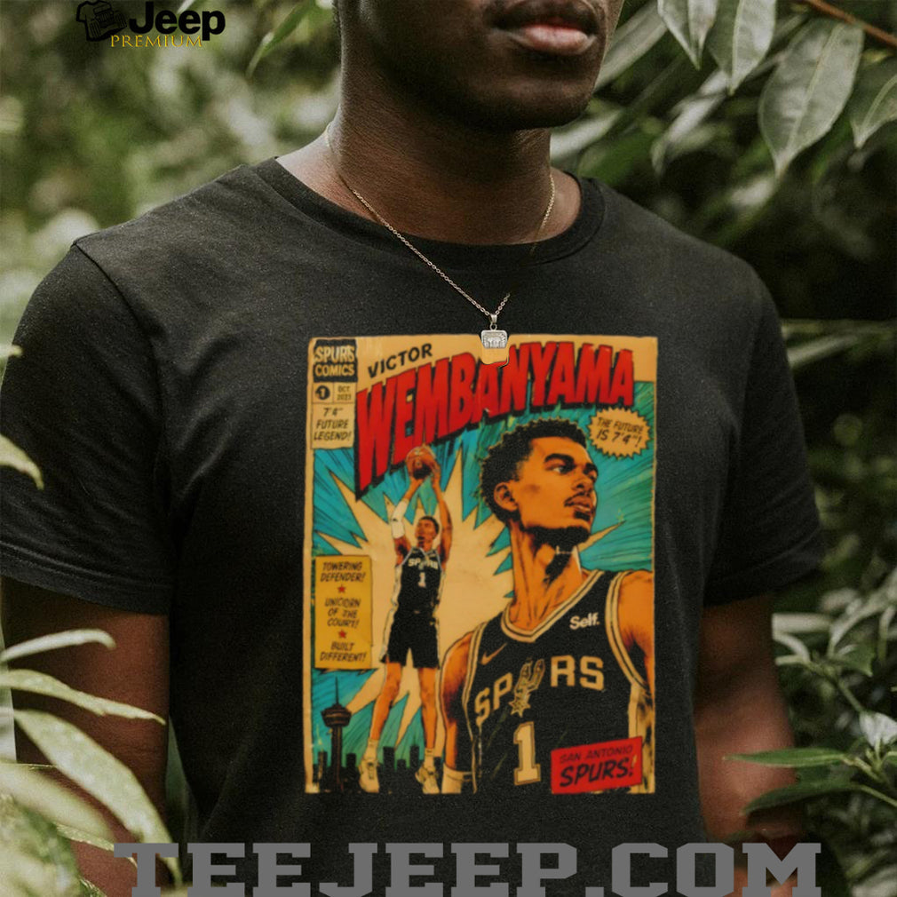 Victor Wembanyama San Antonio Spurs NBA Basketball The Future is 7’4 vintage shirt