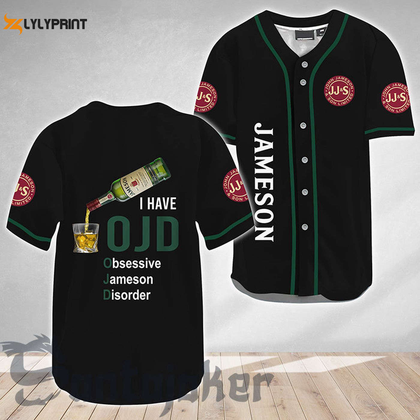 Jameson I Have Ojd Baseball Jersey - Gift for Men Women - Gift for Men Women - lylyprint.com T-Shirts, Hoodie,... (Image 1)