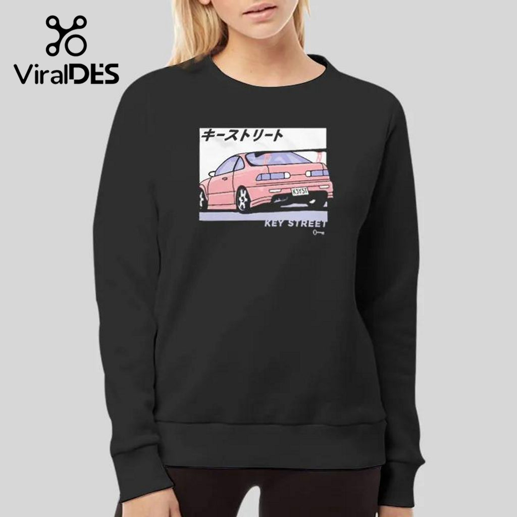 Japanese Racing Key Street Hoodie