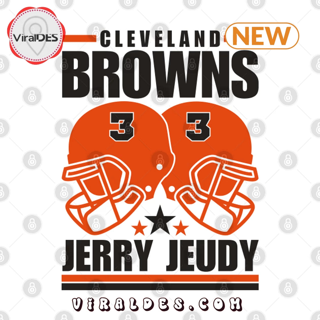 Jerry Jeudy Cleveland Browns Football Retro T-Shirt