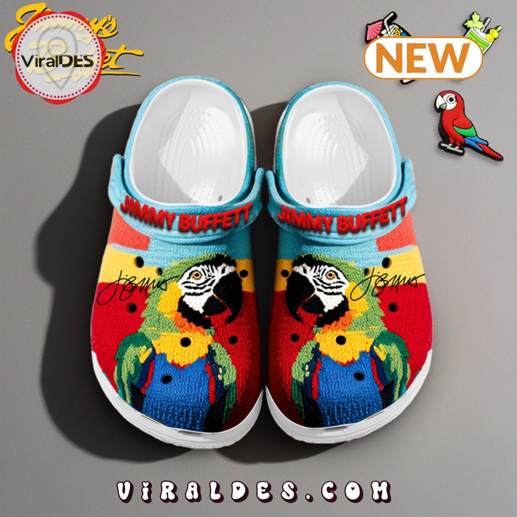 Jimmy Buffett Signatures Crocs Clogs Shoes
