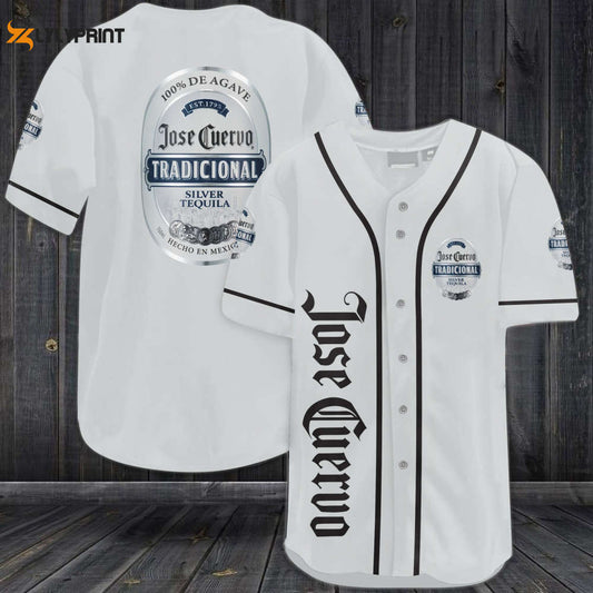 Jose Cuervo Silver All Over Print Unisex Baseball Jersey - lylyprint.com