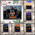 Journey Rock Band 2025 New Year Calendar