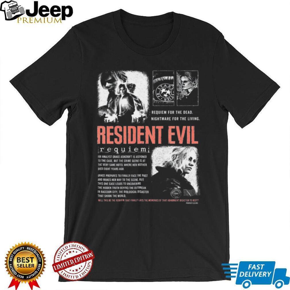 Resident Evil Requiem Grace Ashcroft Horror Movie Aesthetic T Shirt