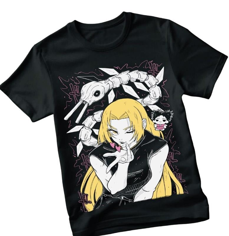 jujutsu kaisen Yuki Tsukumo kenjaku Choso Anime Tee All Size