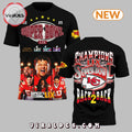 Kansas City Chiefs Back To Back Champions 2025 Shirt