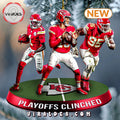 Kansas City Chiefs Playoffs Clinched 2024 Christmas Ornaments