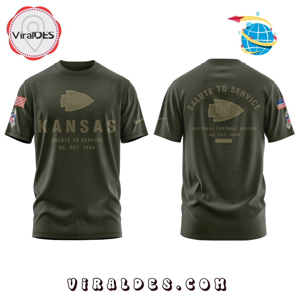 Kansas City Chiefs Salute To Service Hoodie 2025