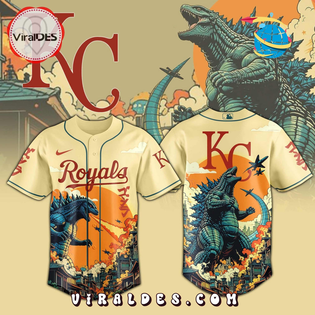 Kansas City Royals 2025 Godzilla Limited Edition Jersey