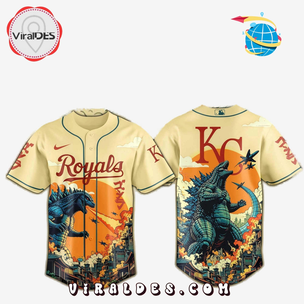 Kansas City Royals 2025 Godzilla Limited Edition Jersey