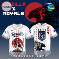 Kansas City Royals MLB x Godzilla Baseball Jersey