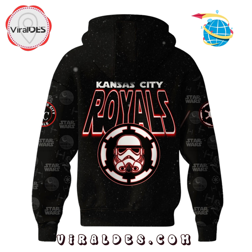 Kansas City Royals MLB x Star War Night Hoodie, Jogger, Cap