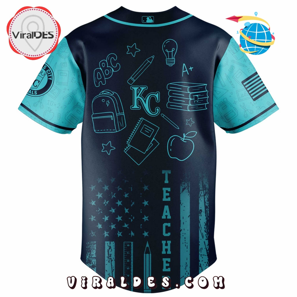 Kansas City Royals MLB x Teacher Appreciation Day Baseball Jersey