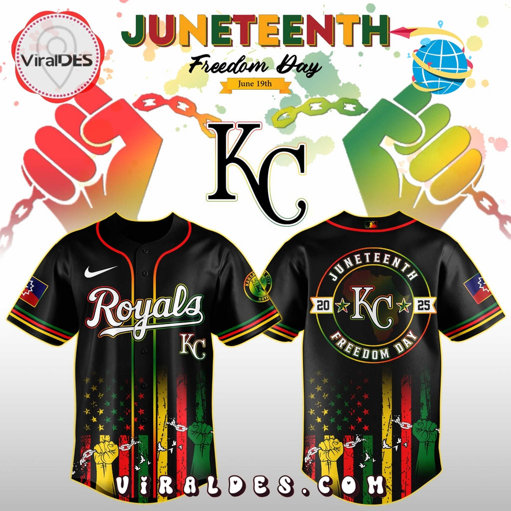 Kansas City Royals x 2025 Juneteenth Day Jersey