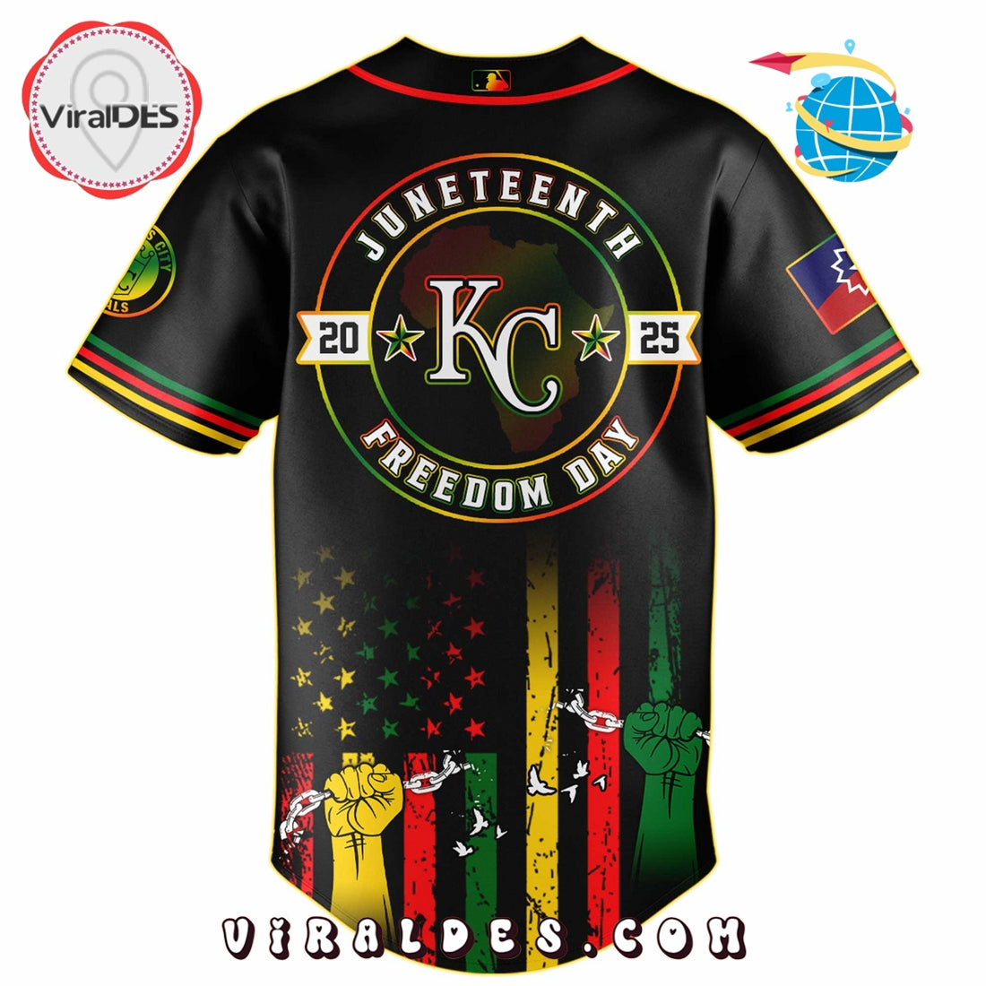 Kansas City Royals x 2025 Juneteenth Day Jersey
