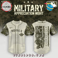 Kansas City Royals x MLB 2025 Armed Forces Day Night Baseball Jersey
