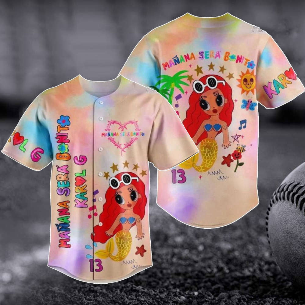 Karol G Baseball Jersey: La Bichota 3D Shirt & New Album Merch – Perfect Gift for Fans
