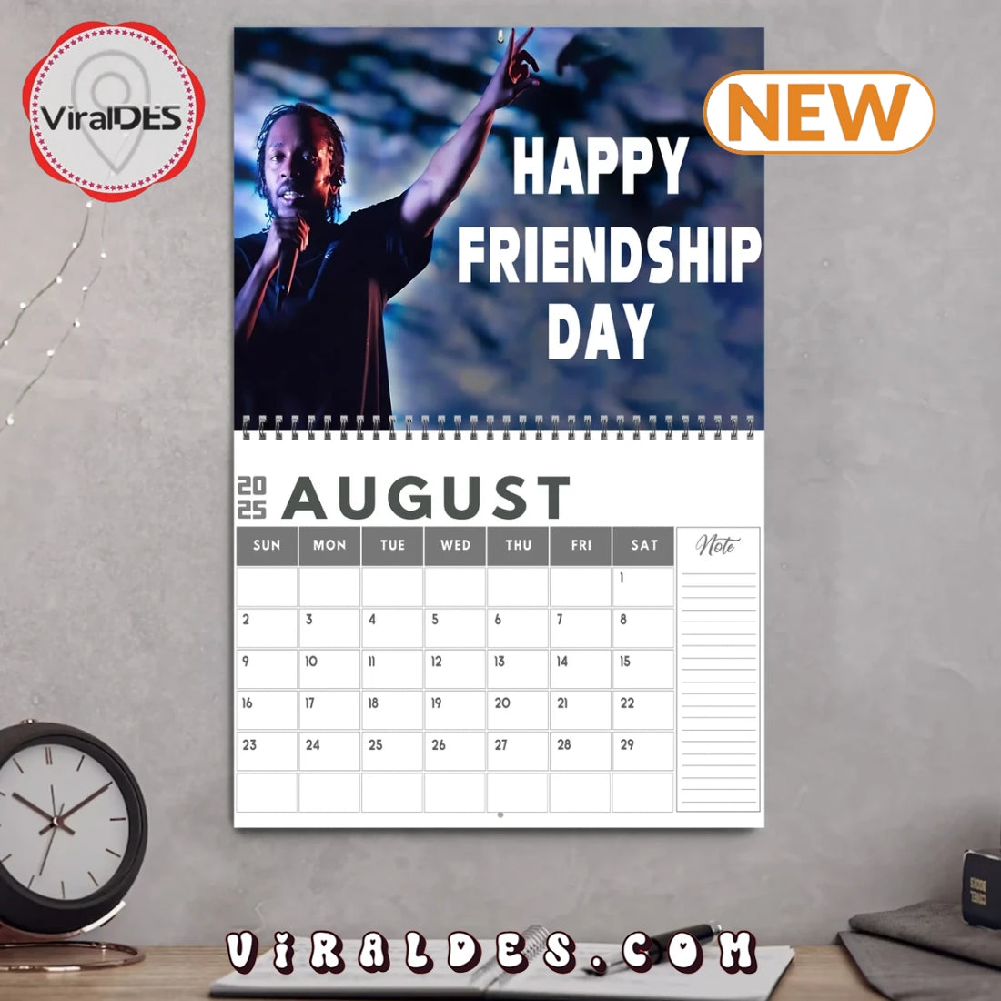 Kendrick Lamar 2025 New Year Gifts Calendar