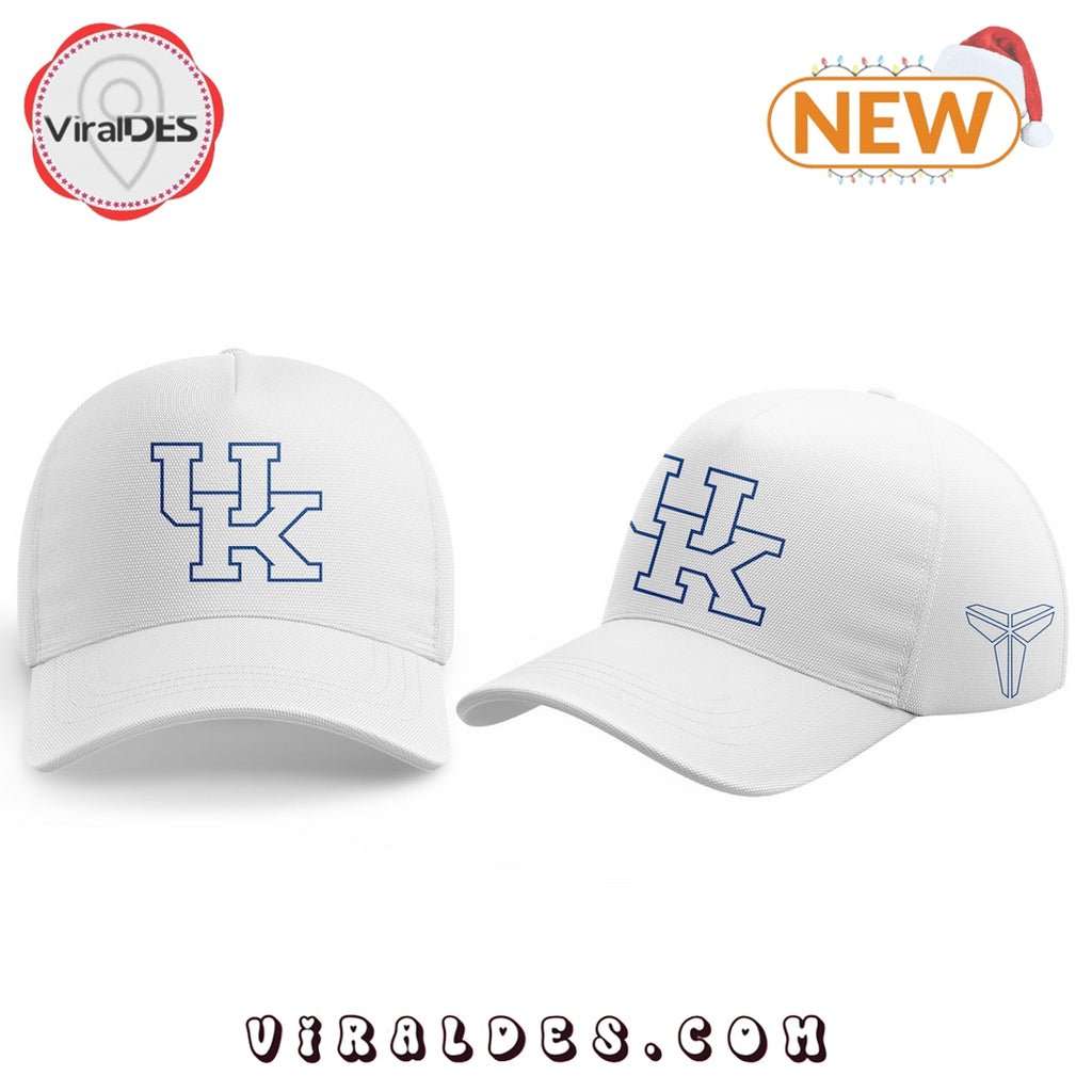 Kentucky Men’s Basketball White Hoodie, Jogger, Cap