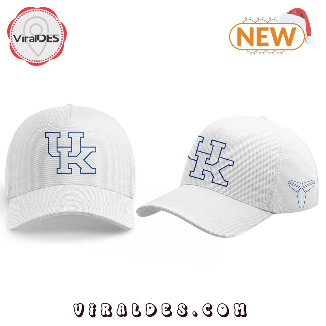 Kentucky Men’s Basketball White Hoodie, Jogger, Cap