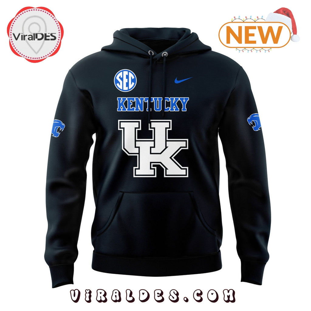 Kentucky Wildcats Football Black Hoodie