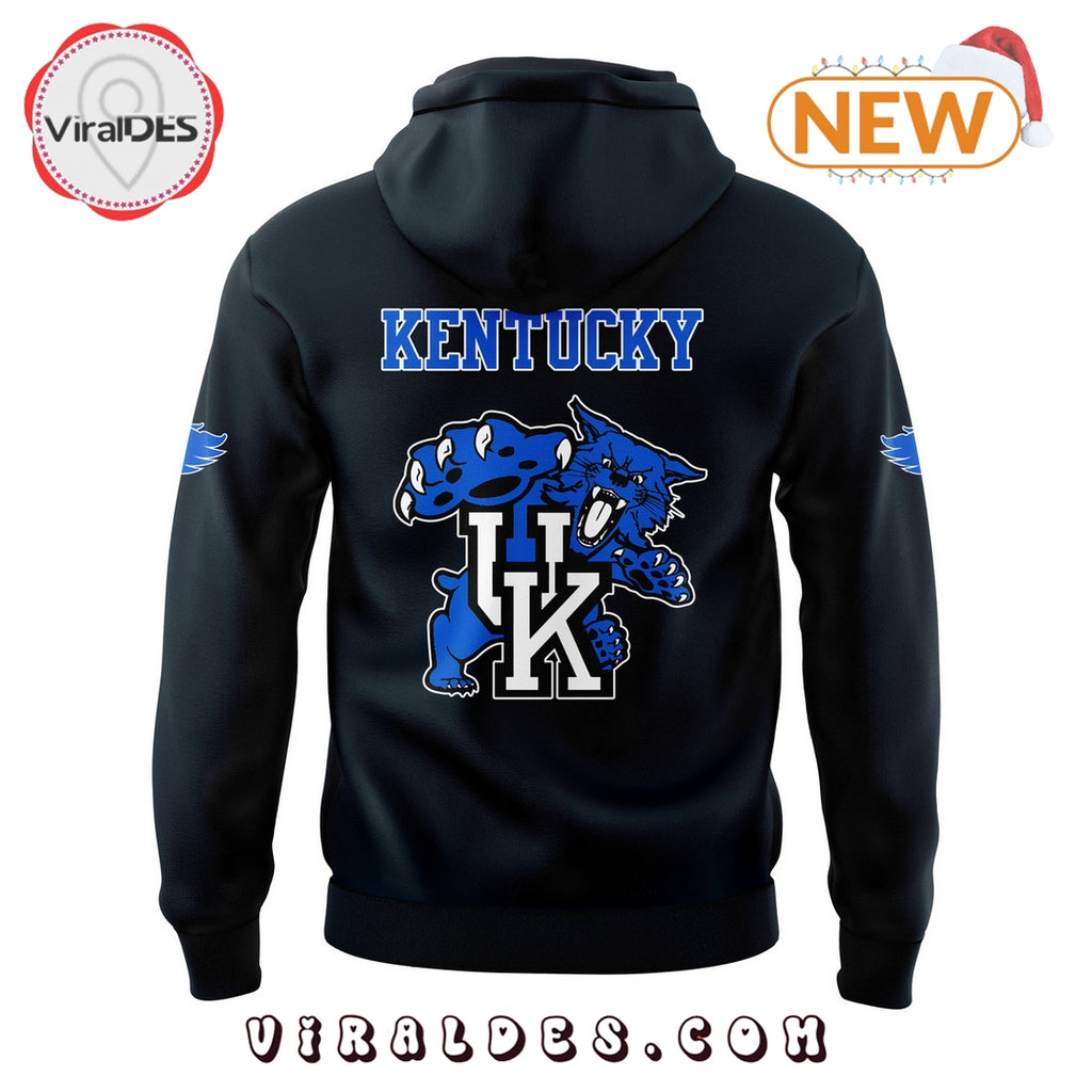 Kentucky Wildcats Football Black Hoodie