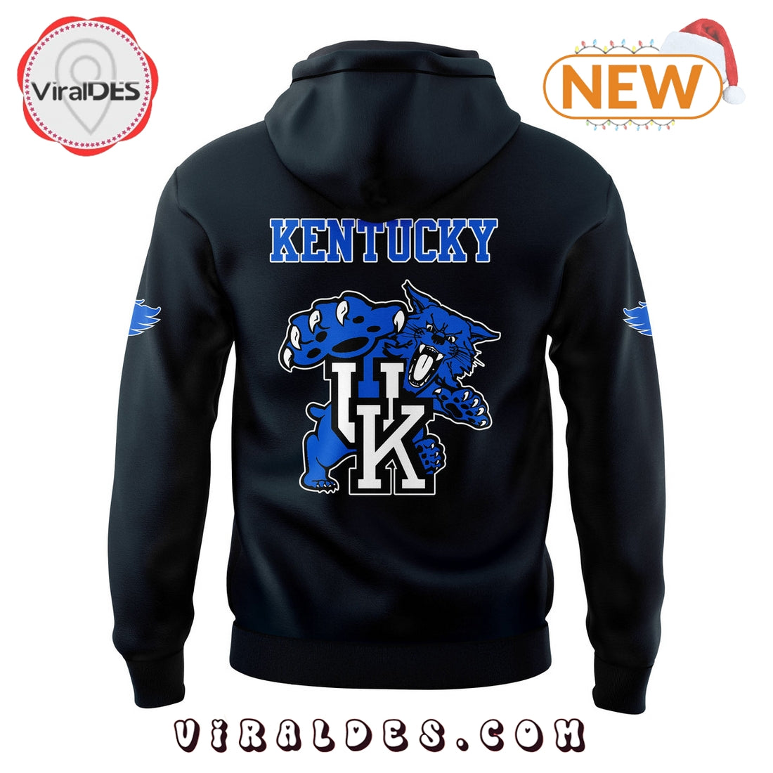 Kentucky Wildcats Football Black Hoodie