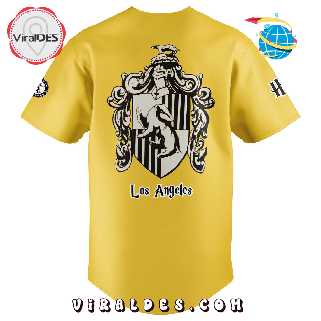 LA Angels x Hufflepuff House Limited Edition Jersey