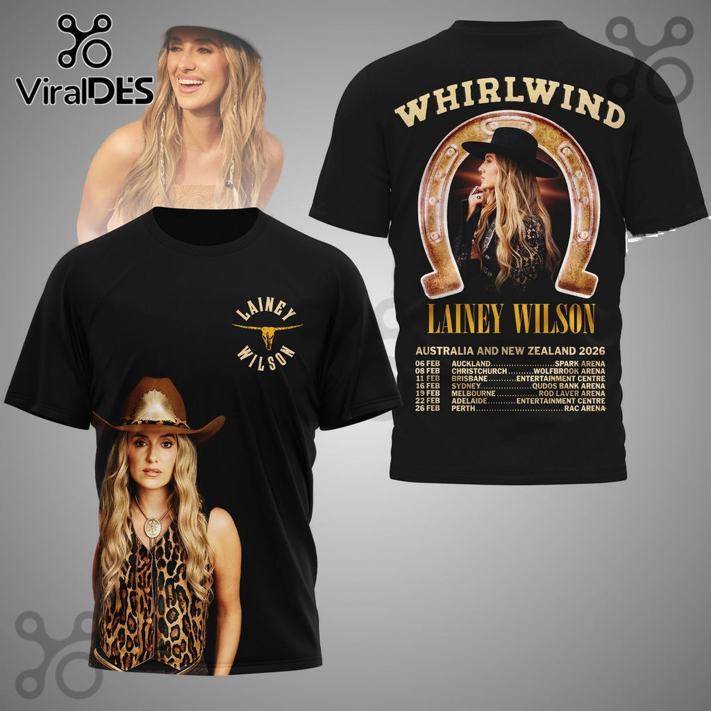 Lainey Wilson Australia And New Zealand 2026 T-Shirt
