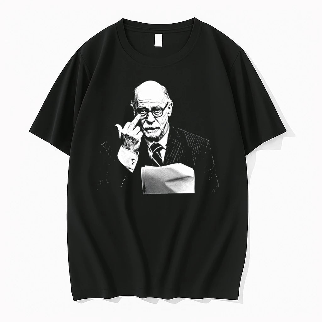 Larry David Curb Your Enthusiasm Middle Finger Gesture Portrait 0 Tshirts Sweater
