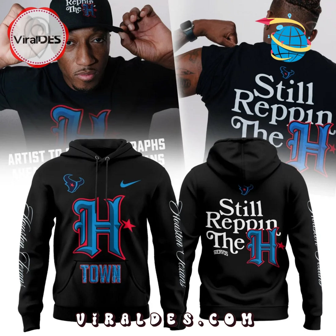 Lecrae x Houston Texans Limited Edition Hoodie 2025