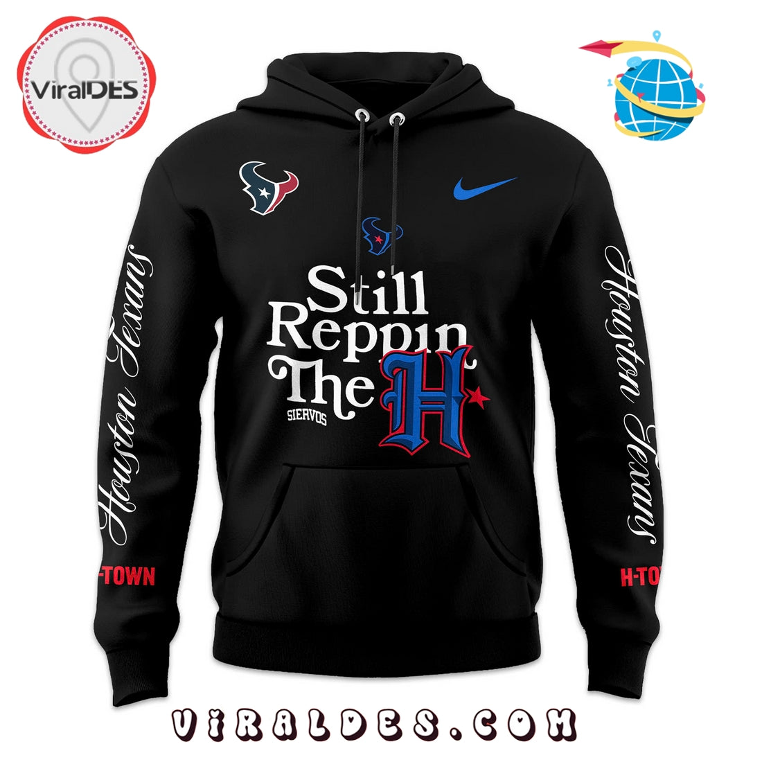 Lecrae x Houston Texans Still Reppin Hoodie, Long Pants