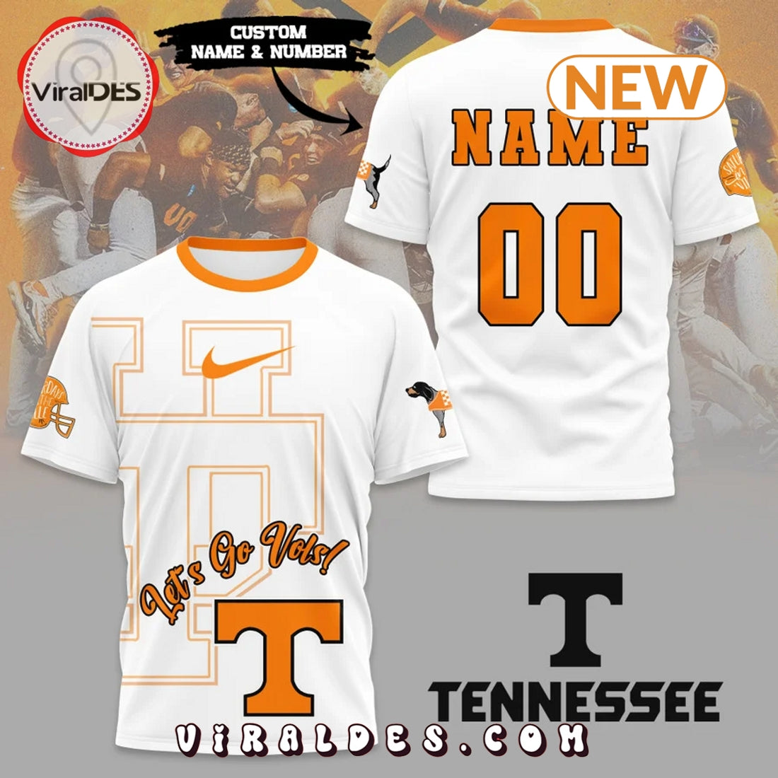 Let’s Go Tennessee Vols Custom Shirt