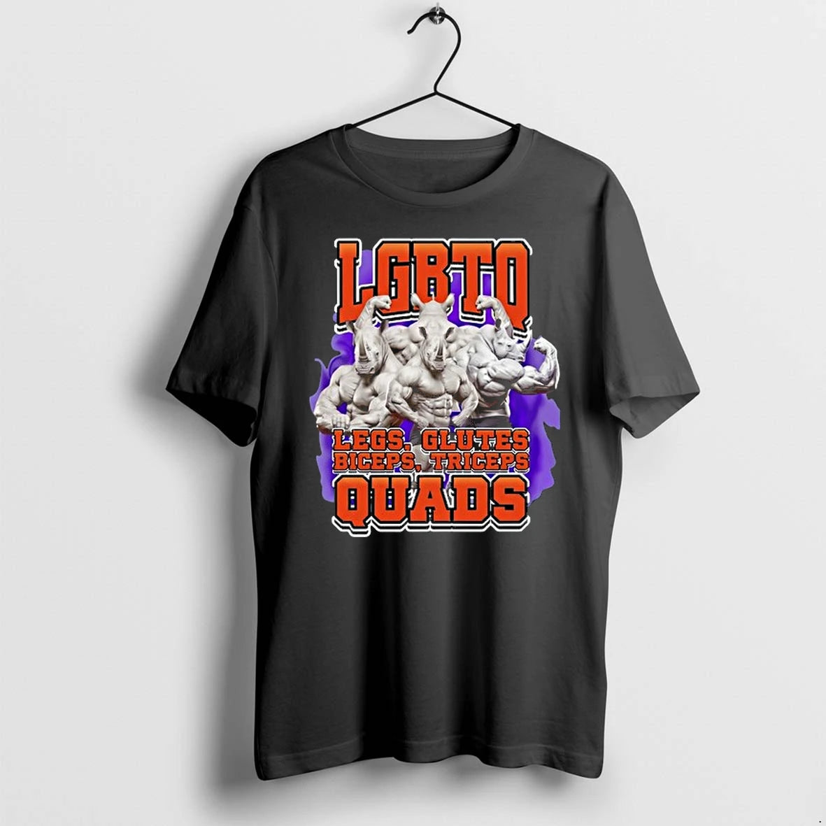 Lgbtq Legs Glutes Biceps Triceps Quads Rhino 0 Tshirts Sweater