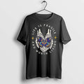 Life Is Fragile And Worth Living Skeleton Hands Holding Colorful Butterfly 0 Tshirts Sweater