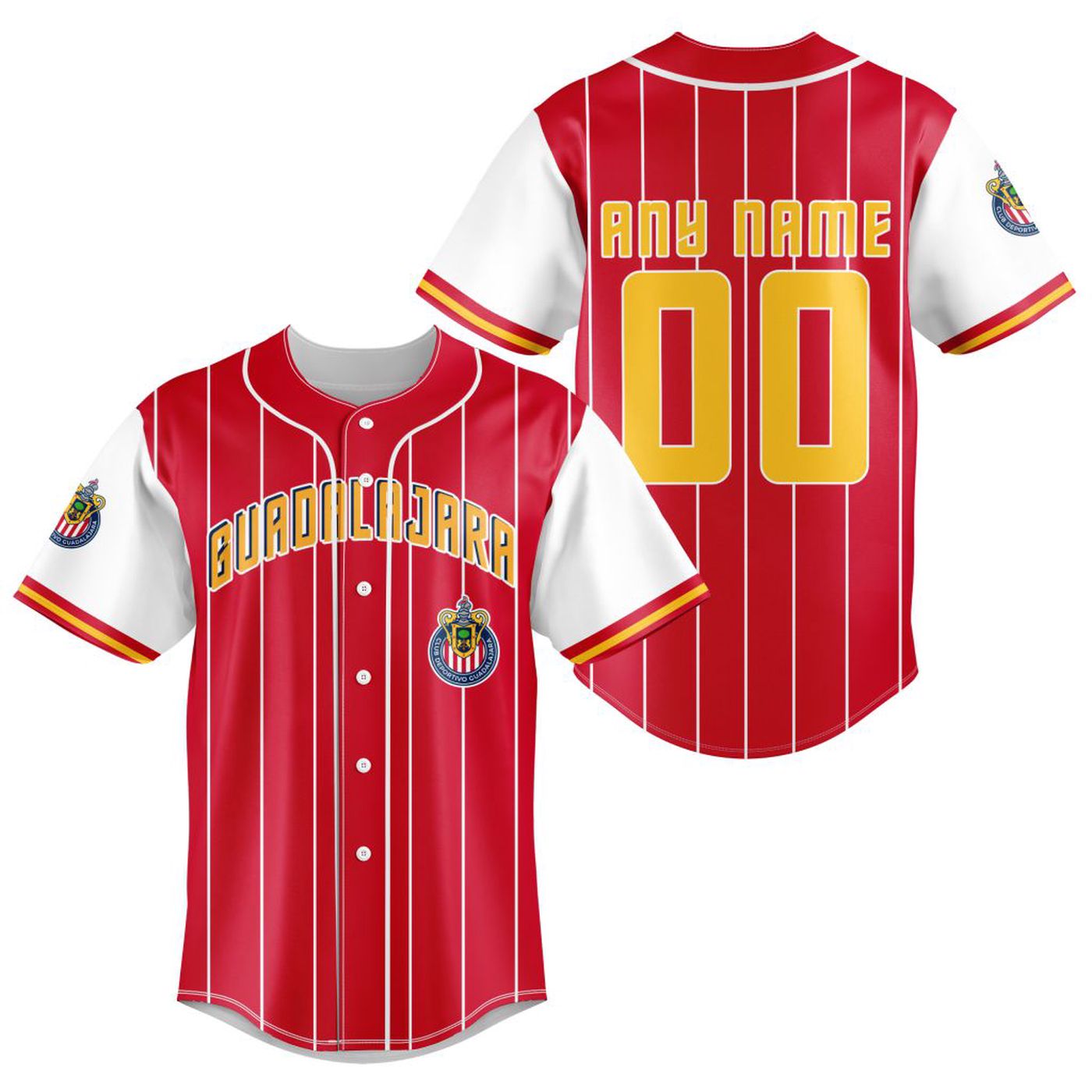 LIGA MX Chivas Guadalajara Special Baseball Jersey Gift for Men Women - Bafud T-Shirts, Hoodie, Sweatshirt (Image 2)