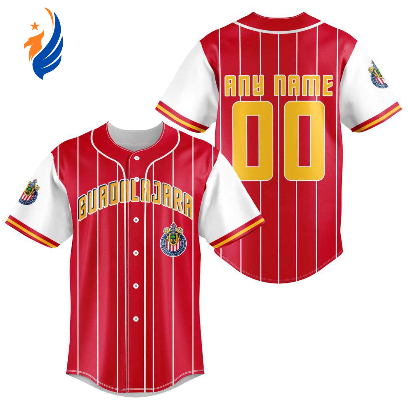 LIGA MX Chivas Guadalajara Special Baseball Jersey Gift for Men Women - Bafud T-Shirts, Hoodie, Sweatshirt (Image 1)