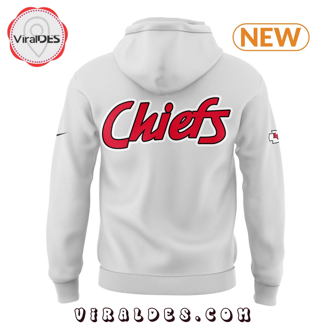 Limited Edition Kansas City Chiefs White Hoodie