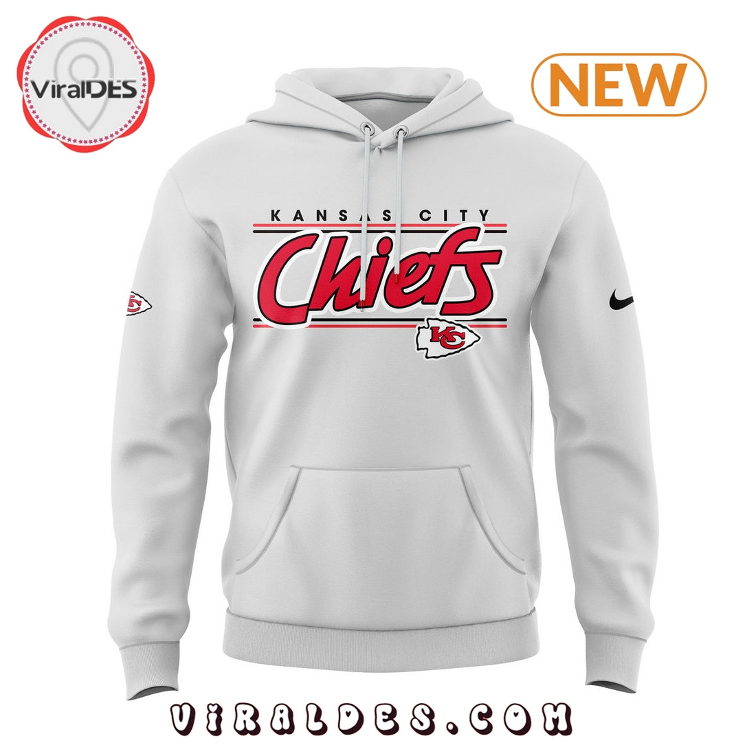 Limited Edition Kansas City Chiefs White Hoodie, Jogger, Cap